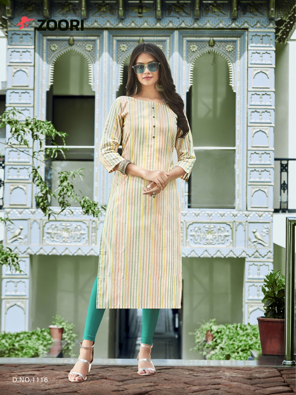 Zoori Akshara 17 Fancy Regular Wear Wholesale Designer Kurtis